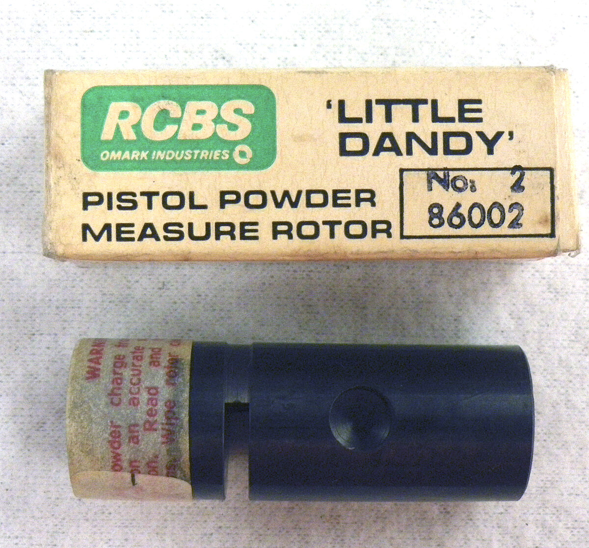 RCBS Pistol Powder Measure Rotor No. 2 - Little Dandy